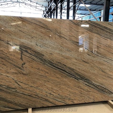 Prada gold granite slabs